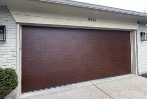 Residential garage door